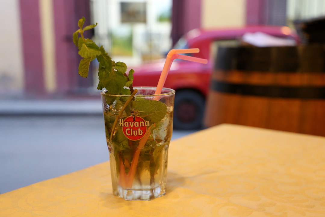 Havana Club rum cocktail, Cuba